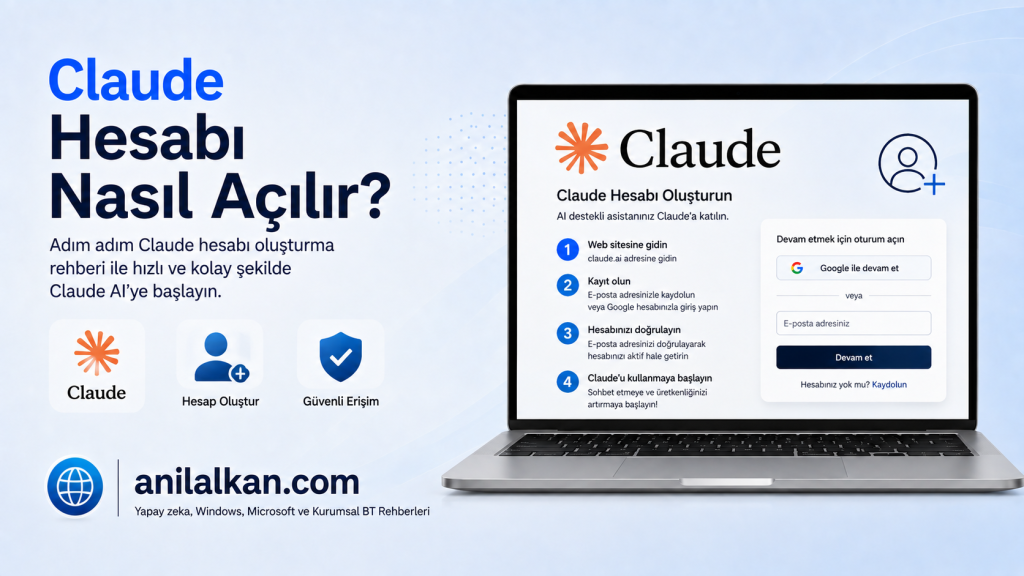 Claude Hesabı Nasıl Açılır?