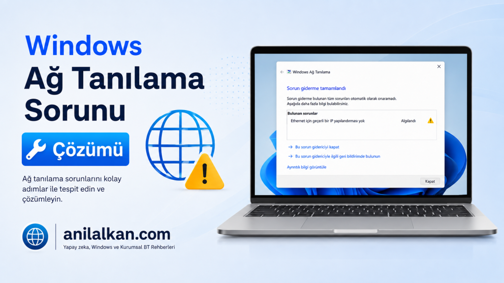 Windows Ağ Tanılama Sorunları Nasıl Çözülür?